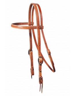 DOUBLED & STITCHED HEADSTALL