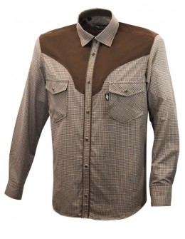 western shirt Brown