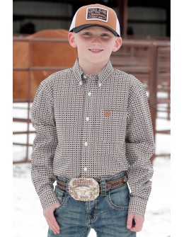 child shirt Cinch Brown 2