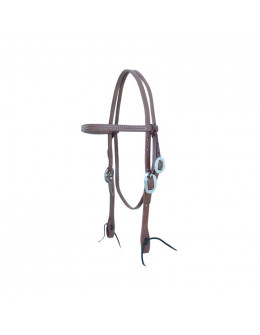 Headstall harness dark oiled