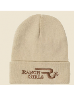 Ranch Girls Beanie cream