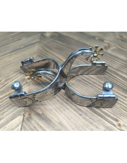 Western Spurs with silver...