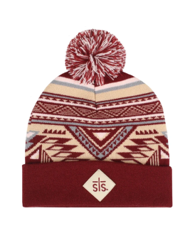 STS Aztec Pom Beanie