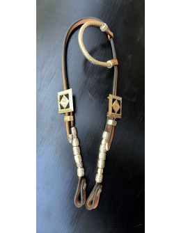Show Headstall Silver